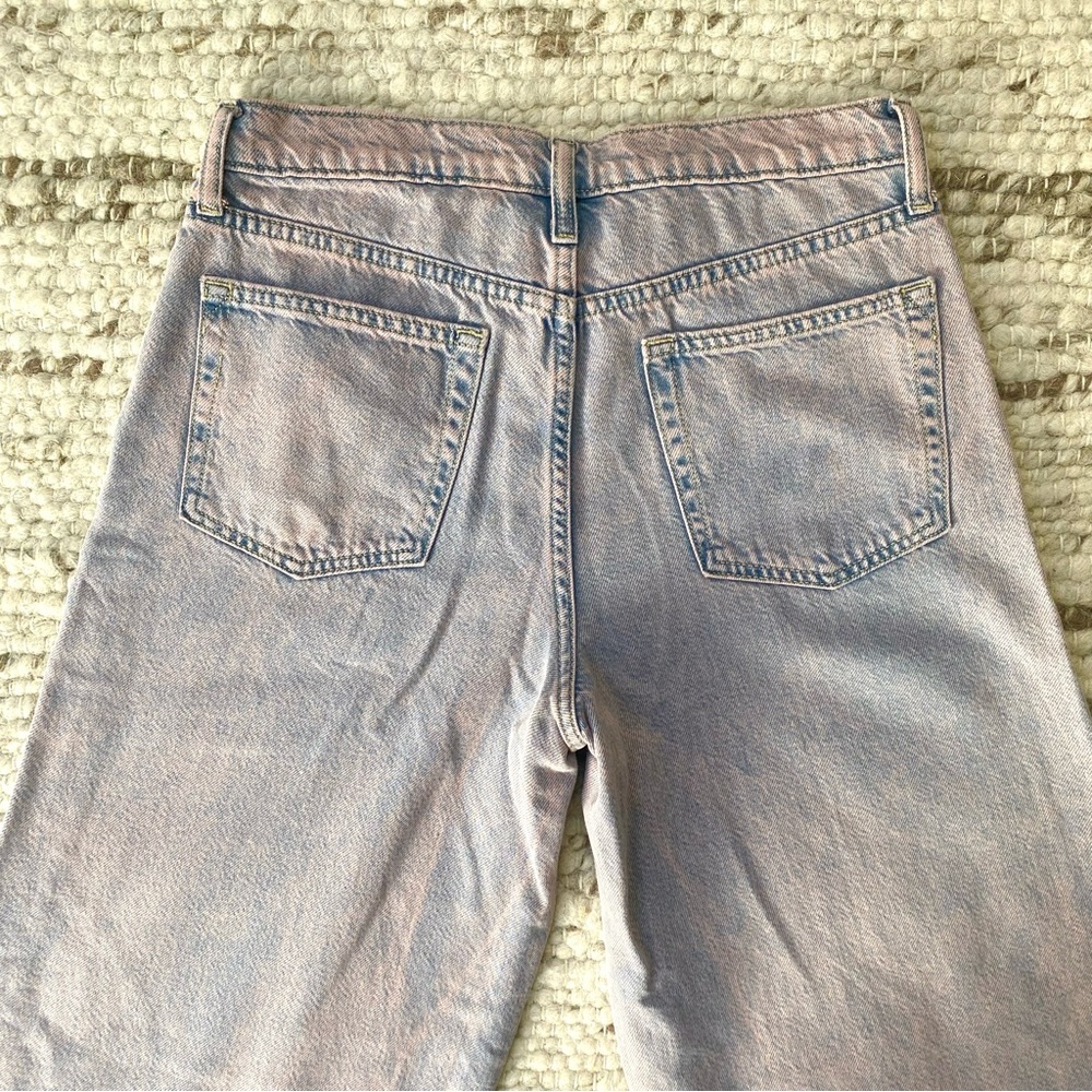 GAP Baggy Mid Rise Ultrasoft Jeans in Cloud Wash, Sz 26 Reg NWOT - Picture 8 of 9